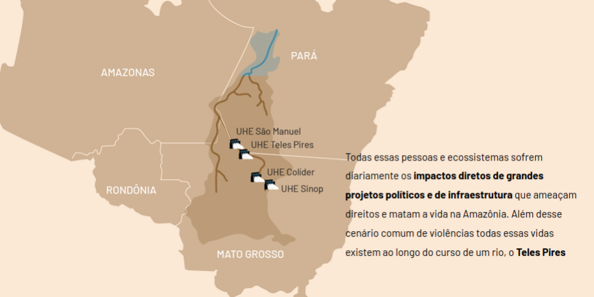 Kampagnenwebseite-TelesPiresResiste Kampagnenwebseite telespiresresiste.info
